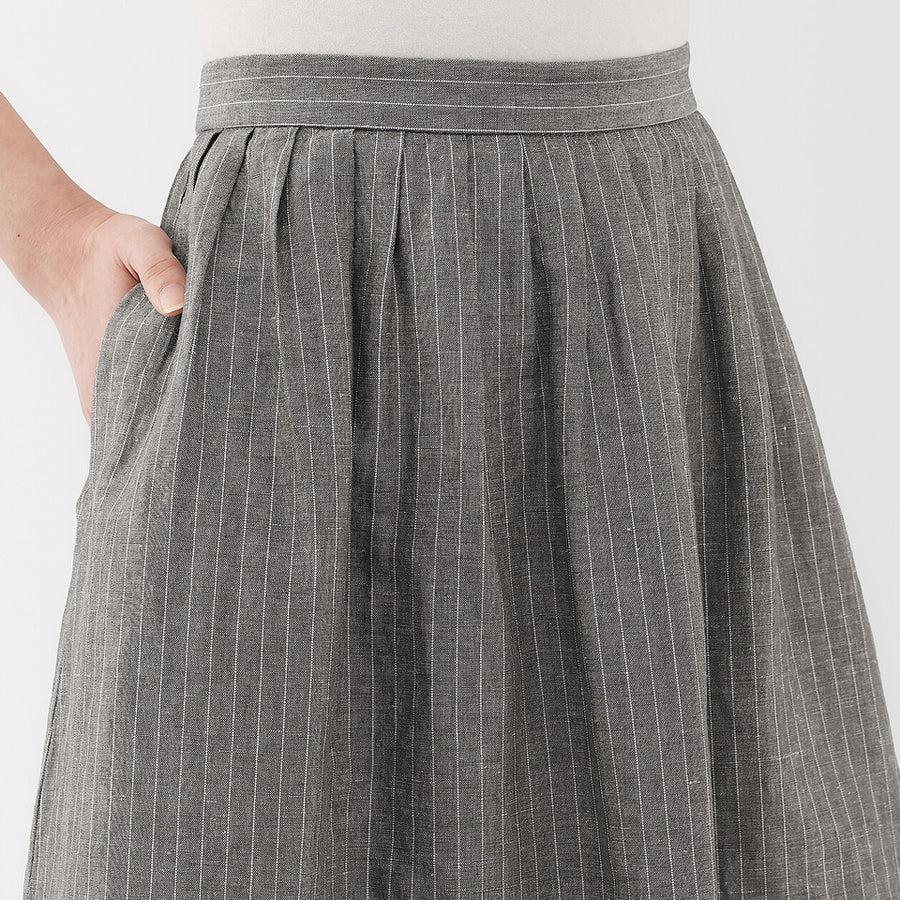 Hemp Cotton Easy Long Skirt