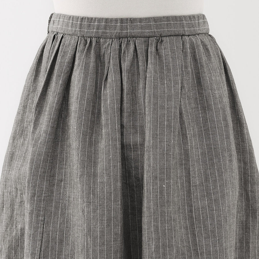 Hemp Cotton Easy Long Skirt