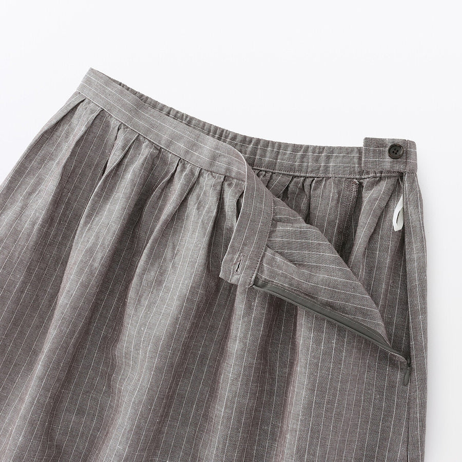 Hemp Cotton Easy Long Skirt
