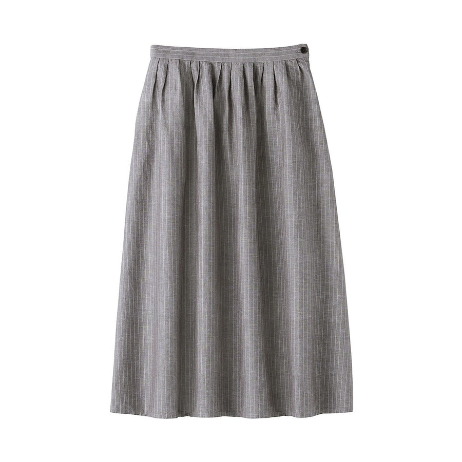 Hemp Cotton Easy Long Skirt