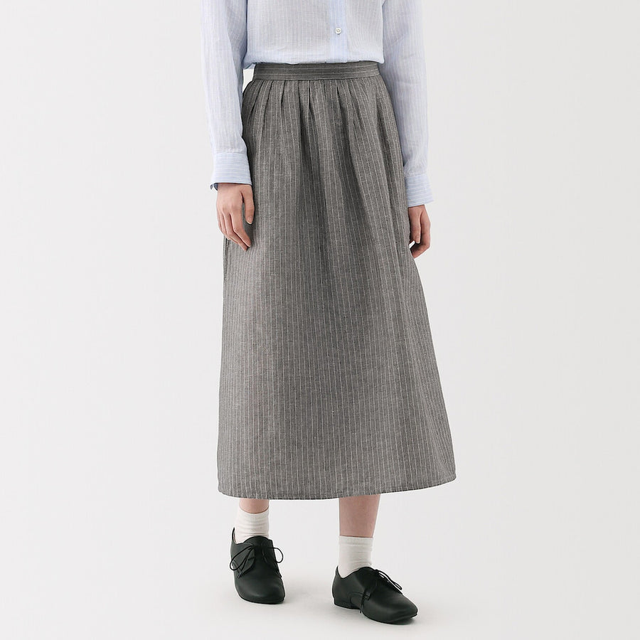 Hemp Cotton Easy Long Skirt
