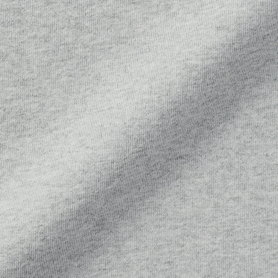 M's Washed heavyweight crewneck L/Slv T-shirtWhiteXS