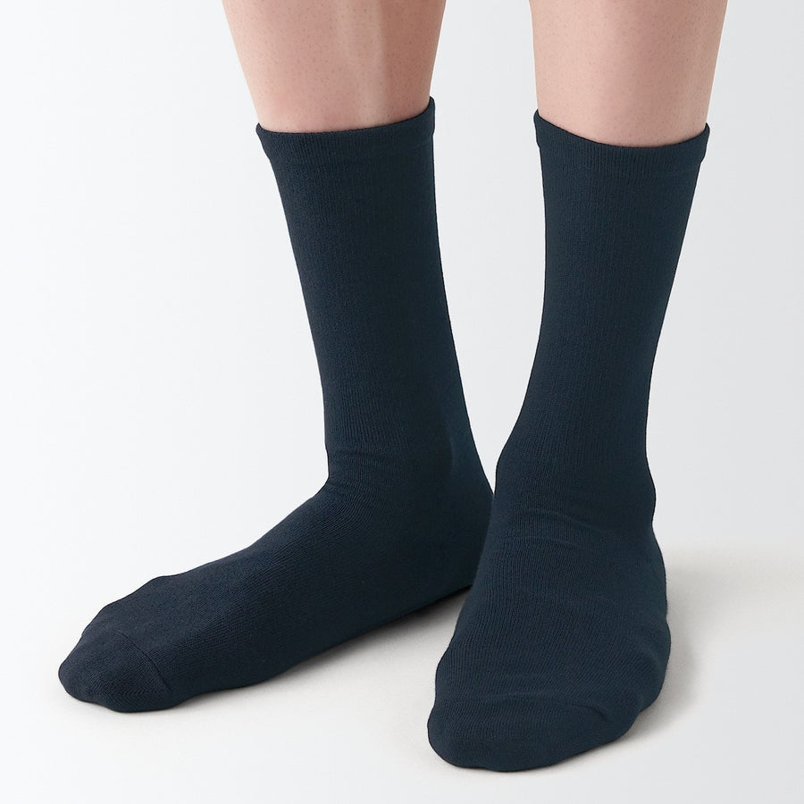 M's right angle tapered socksBlack27-29cm