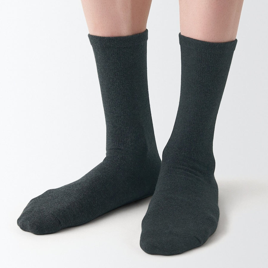 M's right angle tapered socksBlack27-29cm