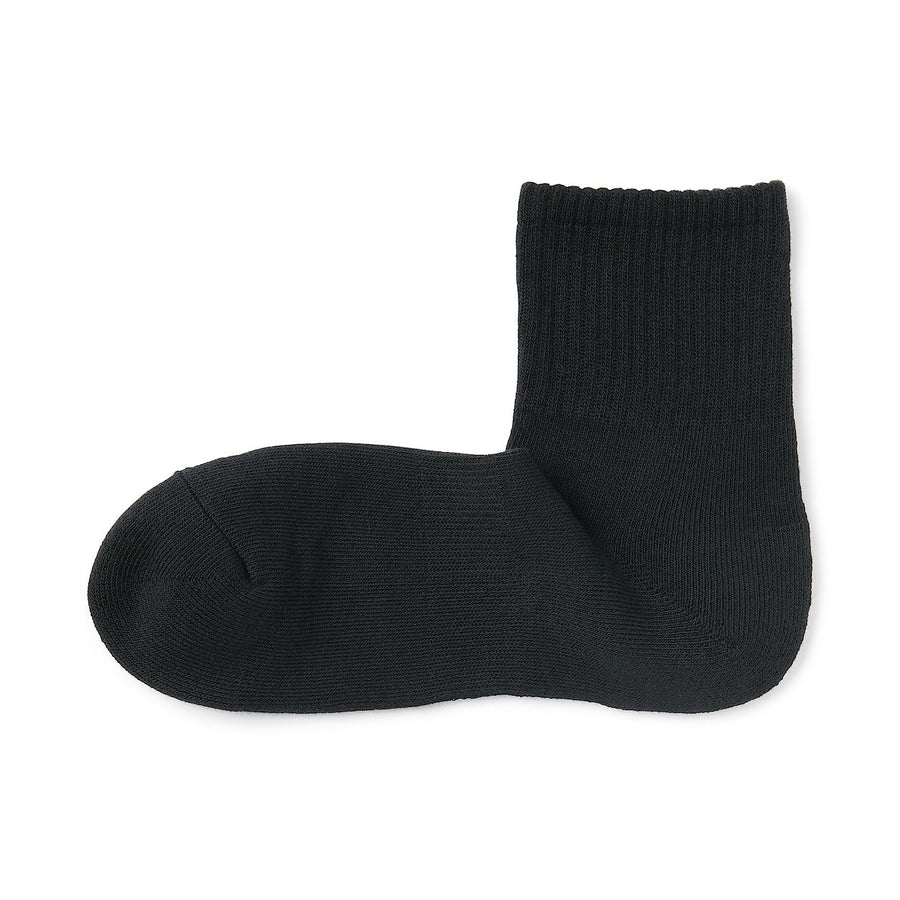 M's right angle pile short socksGrey23-25cm (AU W 4-6 / M 4.5-6.5)
