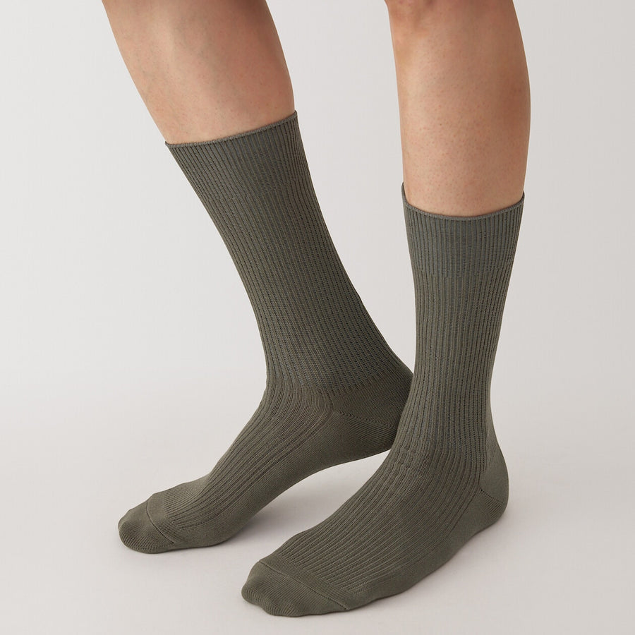 Right Angle Rib Socks