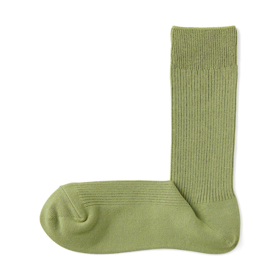M's right angle ribbed socksOff White23-25cm (AU W 4-6 / M 4.5-6.5)
