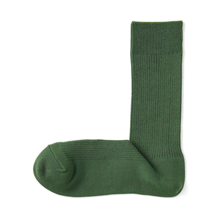 M's right angle ribbed socksOff White23-25cm (AU W 4-6 / M 4.5-6.5)