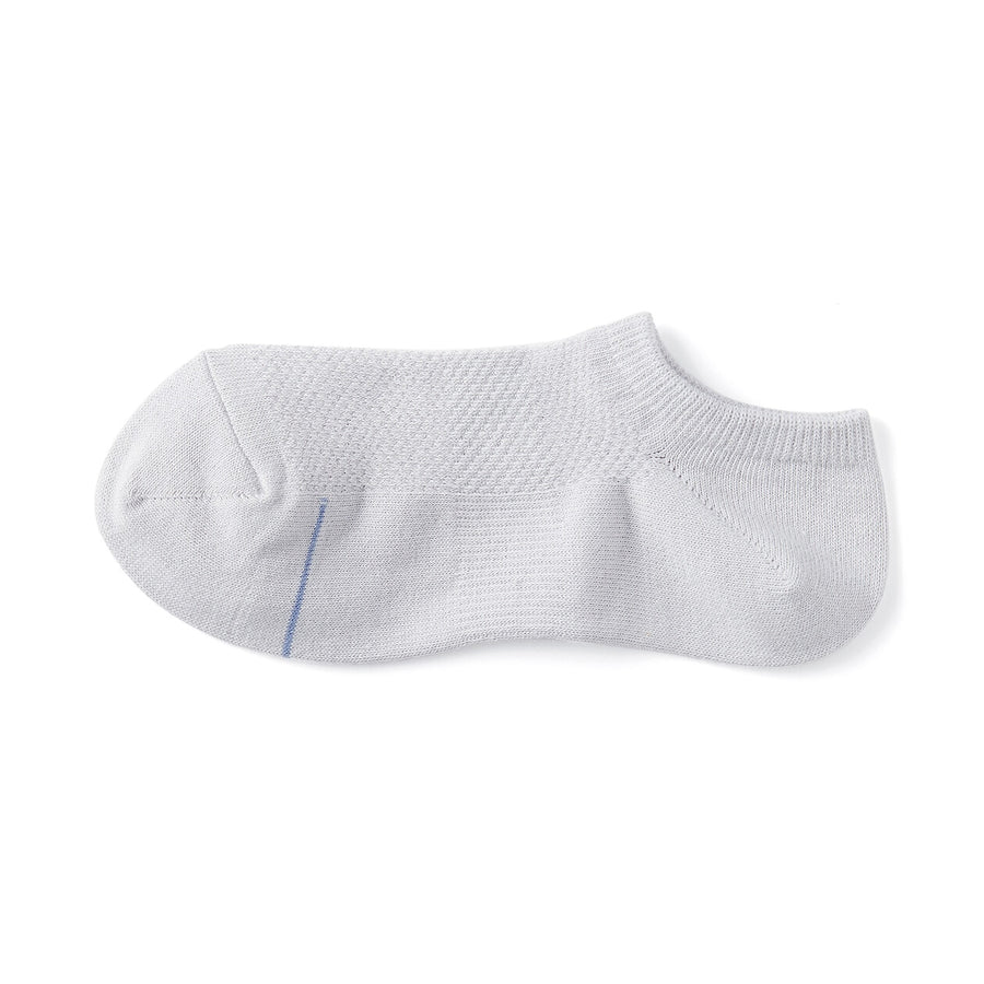 W's right angle breathable cotton sneaker socksWhite21-23cm