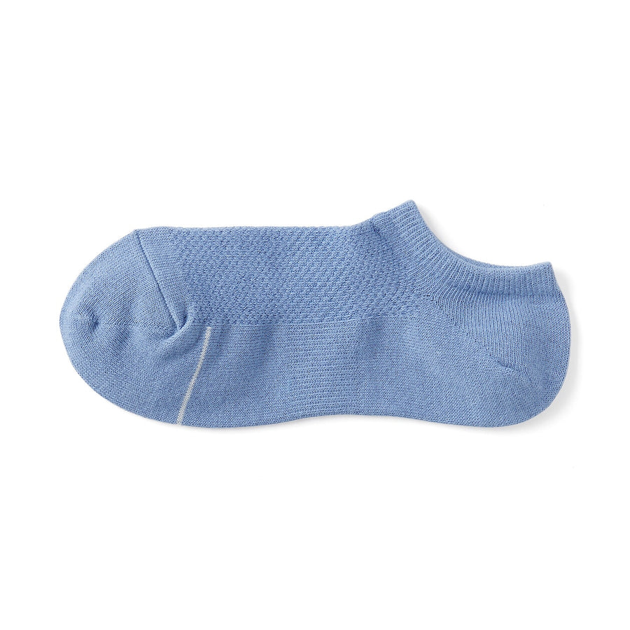 W's right angle breathable cotton sneaker socksWhite21-23cm