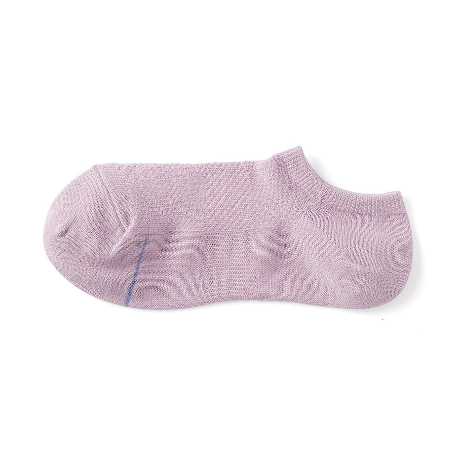 W's right angle breathable cotton sneaker socksWhite21-23cm