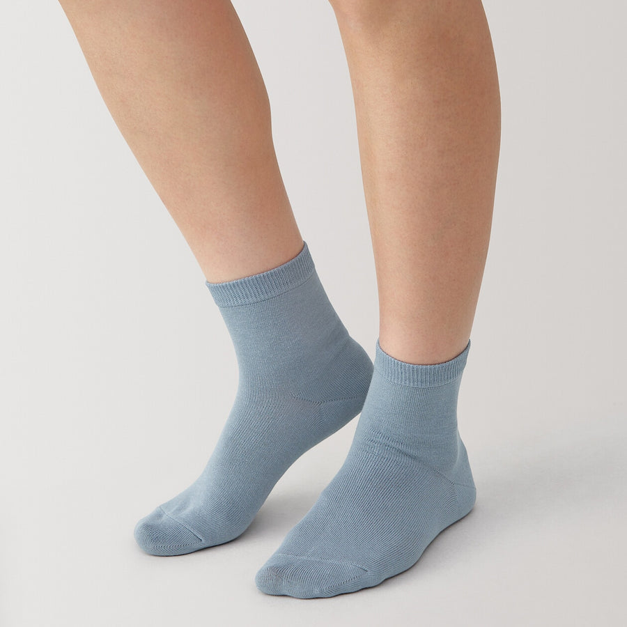 Right Angle 3 Layer Loose Top Short Socks