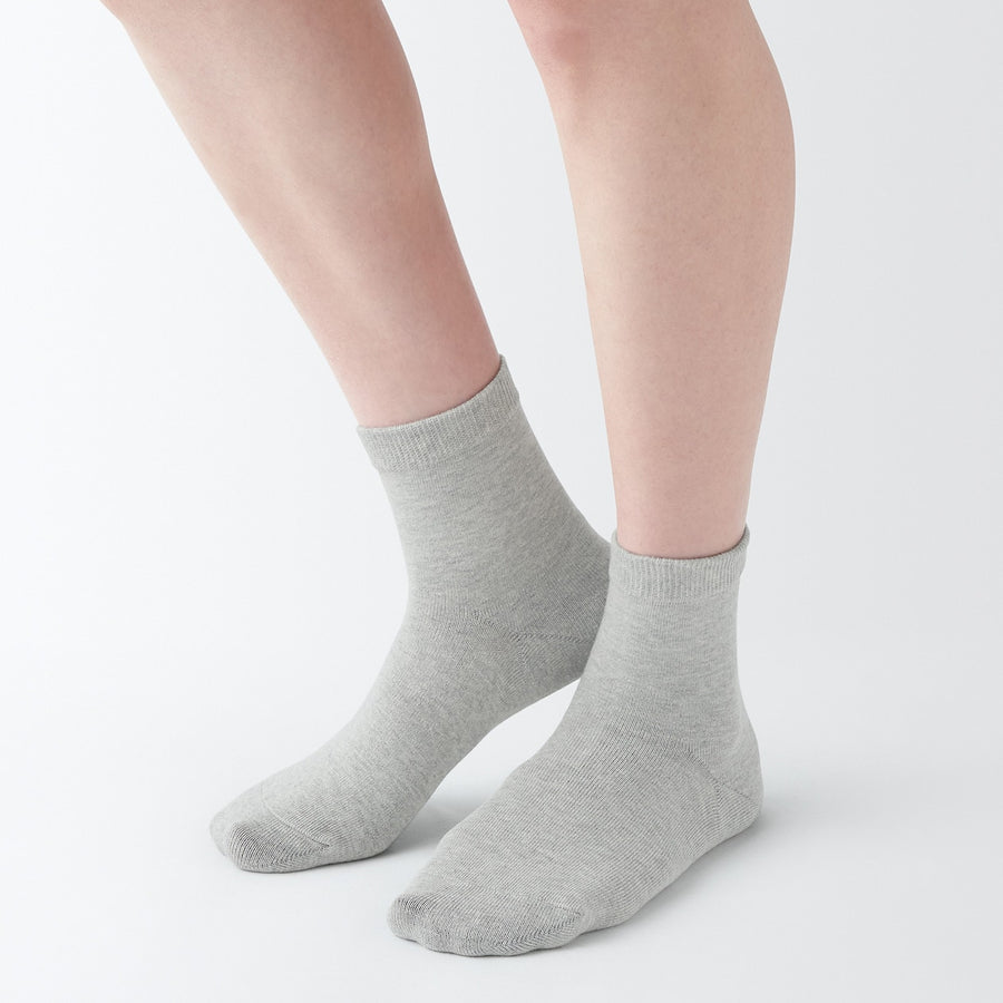 Right Angle 3 Layer Loose Top Short Socks