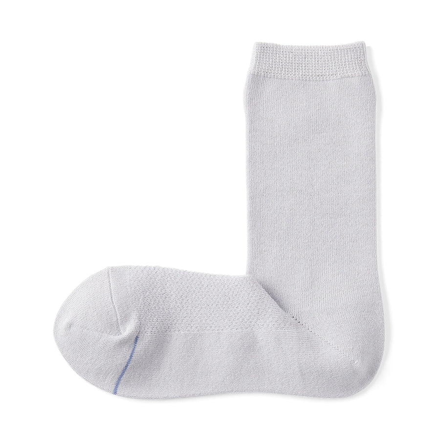 W's right angle breathable cotton socksWhite21-23cm