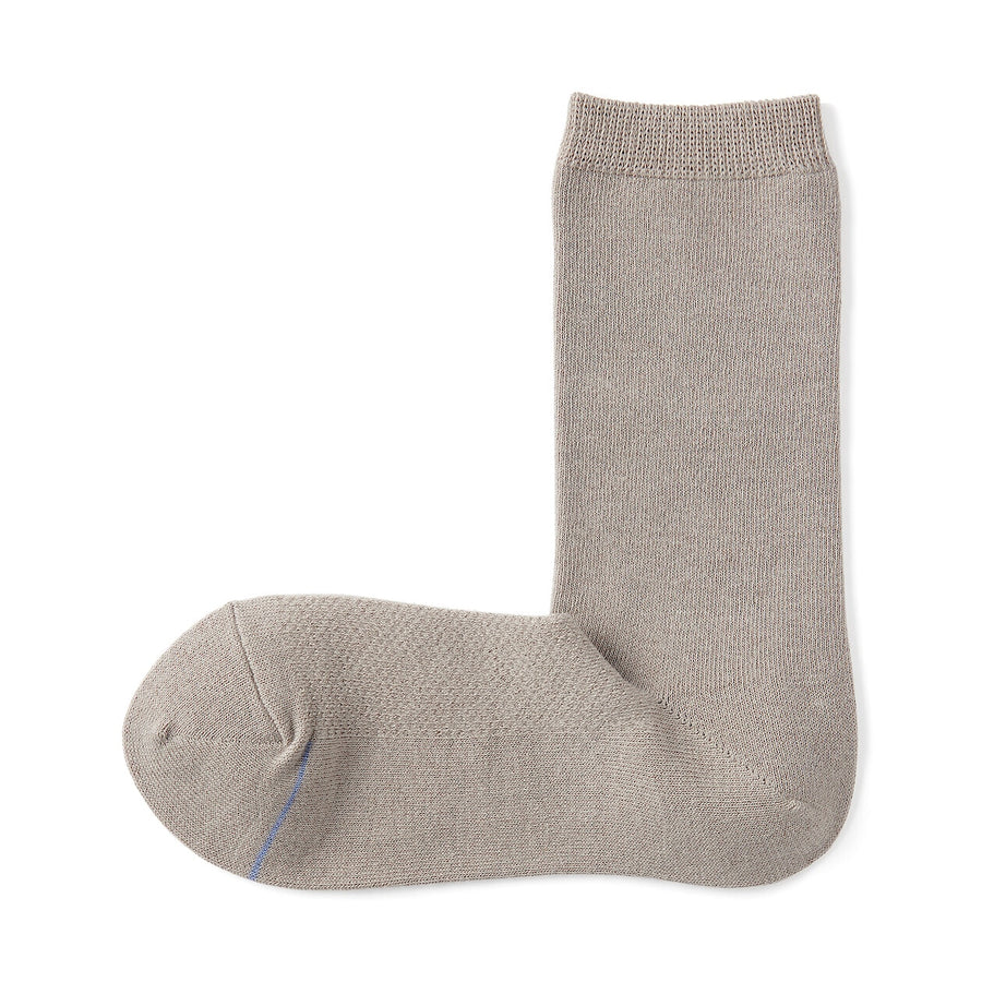 W's right angle breathable cotton socksWhite21-23cm