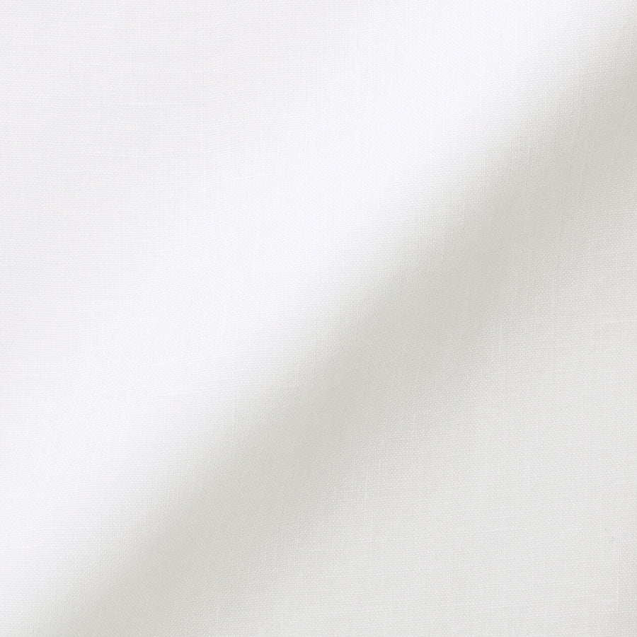 W's Washed linen Regular collar L/S shirtWhiteXS