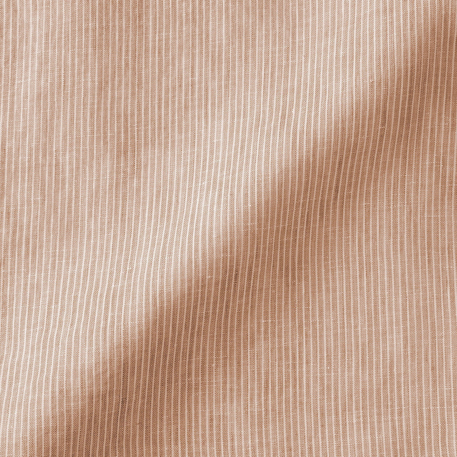 W's Washed linen 3/4 sleeve blouse WhiteXS