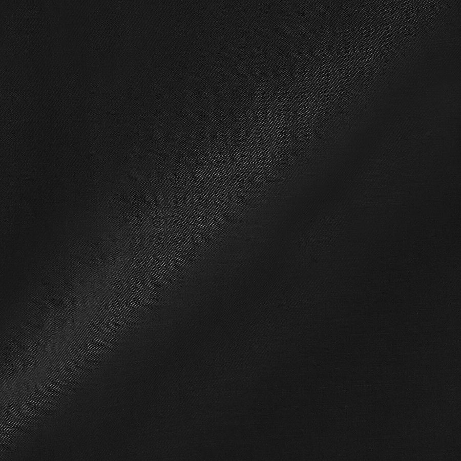 W's Hemp blend twill Long gilet BlackXS