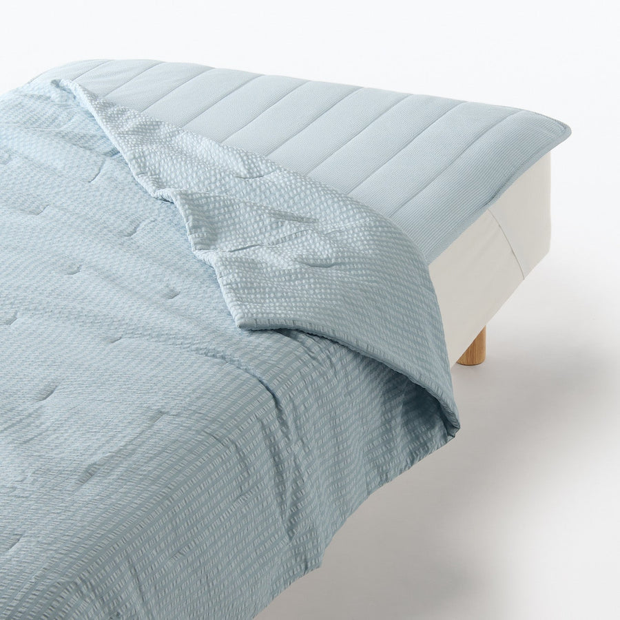 COTTON SEERSUCKER QUILTED PAD S