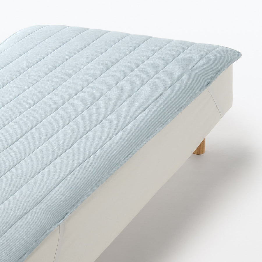 COTTON SEERSUCKER QUILTED PAD S