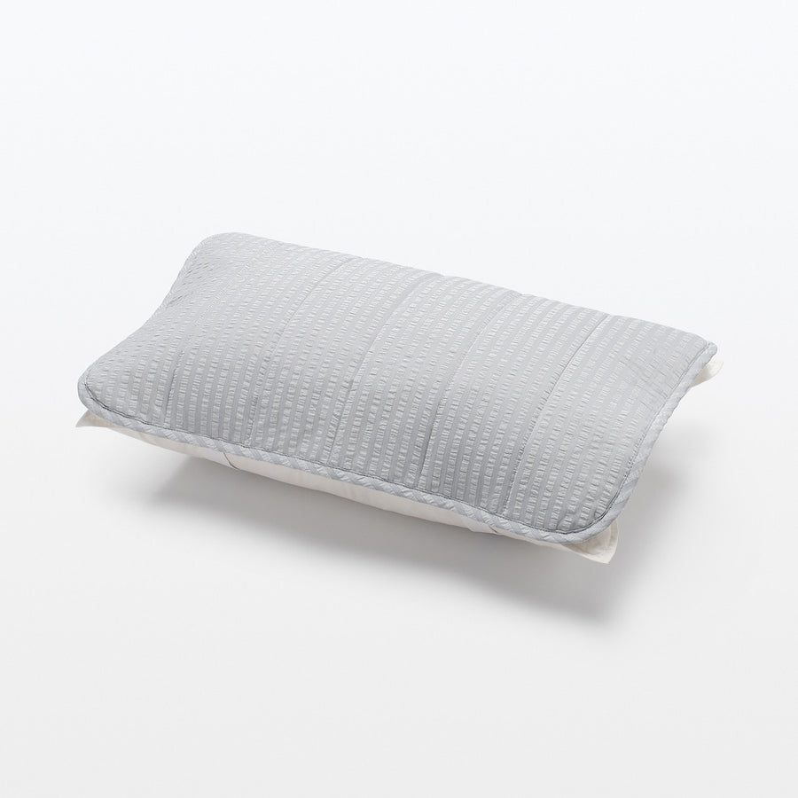 COTTON SEERSUCKER PILLOW PAD