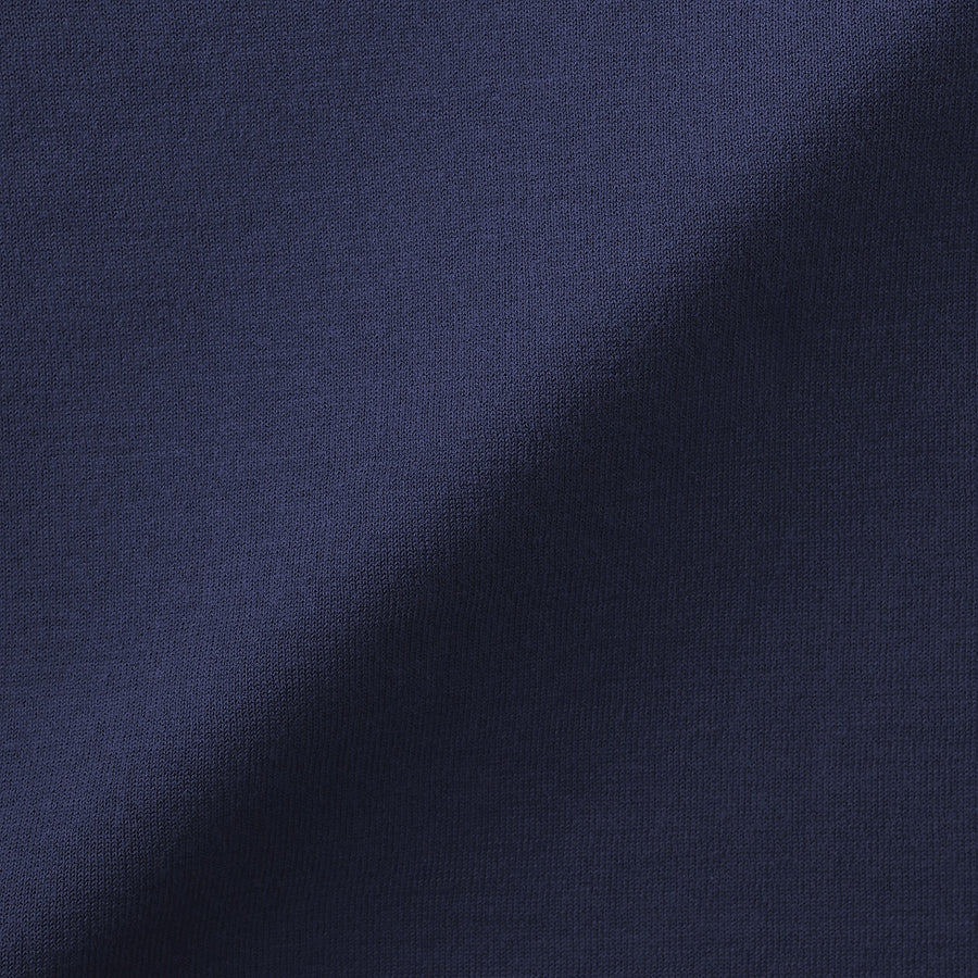 W's UVprotection hightwisted yarn half slv sweaterOff whtXS