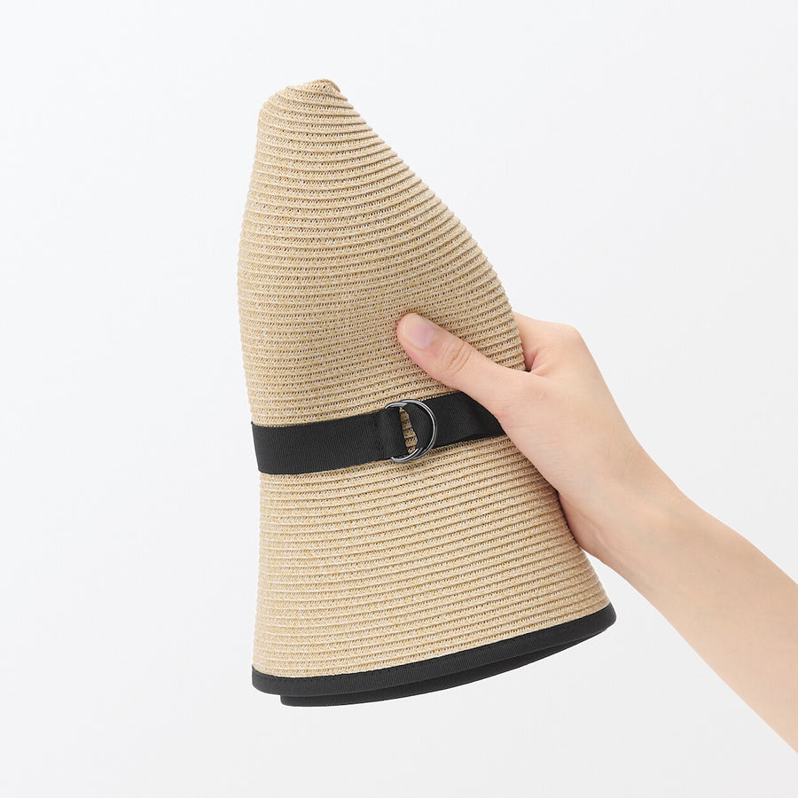 UV protection hemp cotton capeline Black55-57.5cm