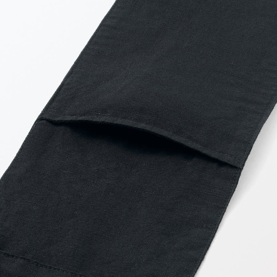 UV protection hemp cotton pocket scarf Light greyETC