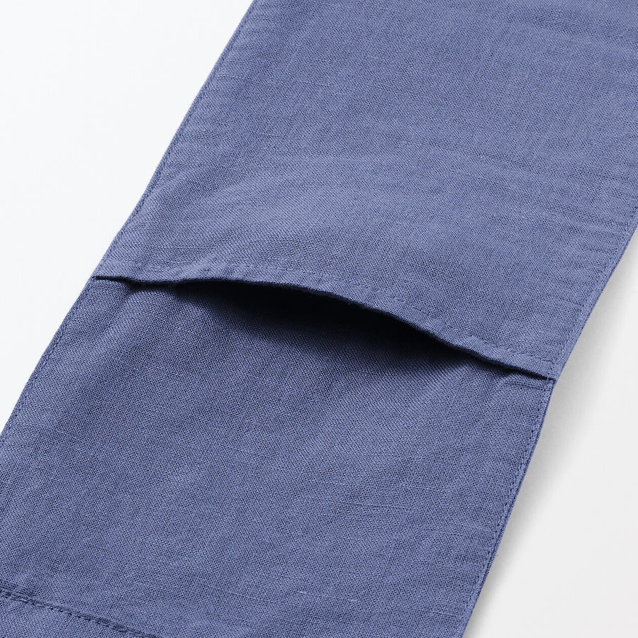 UV protection hemp cotton pocket scarf Light greyETC