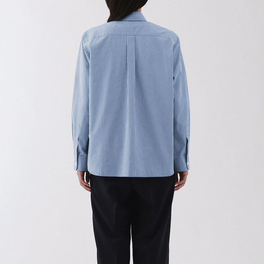 Washed Broadcloth 100% Cotton Long Sleeve Shirt
