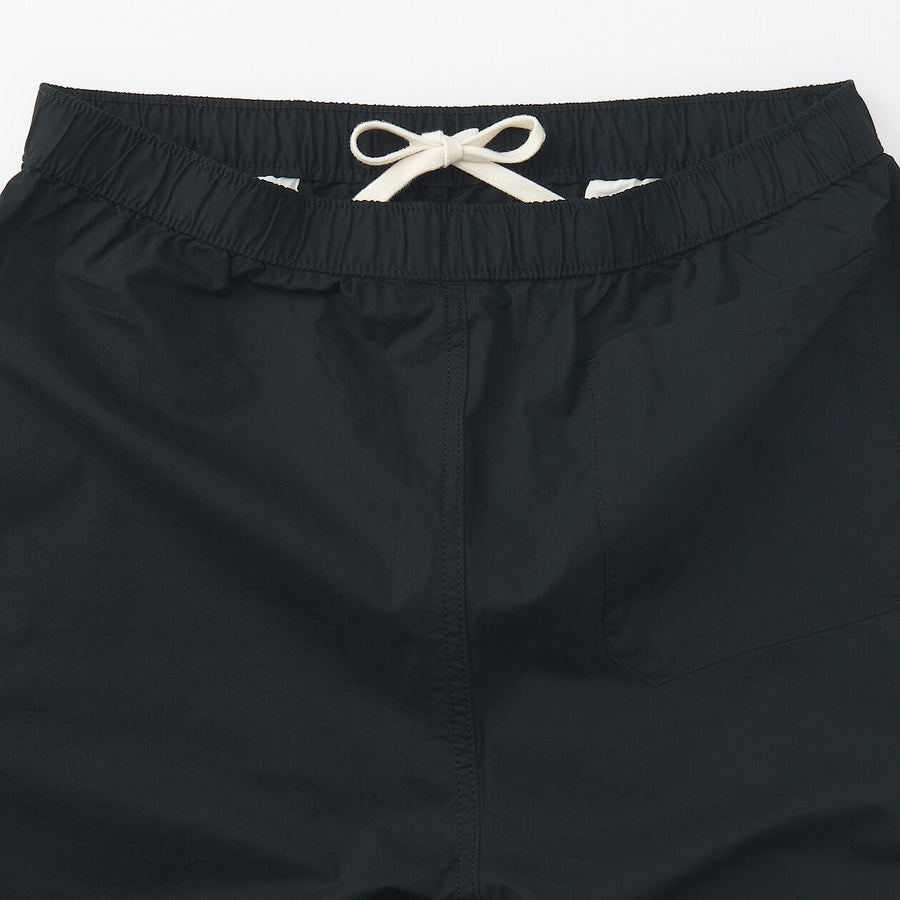 M's Washed broadcloth shorts Light greyXS