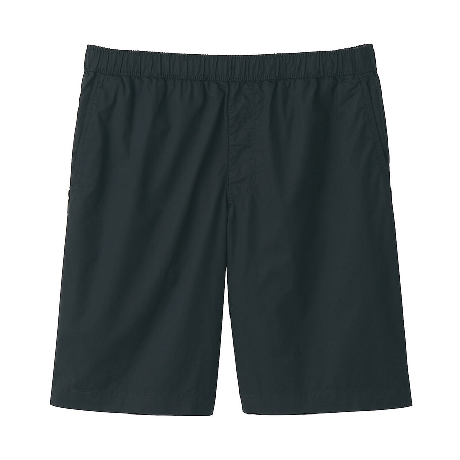 M's Washed broadcloth shorts Light greyXS