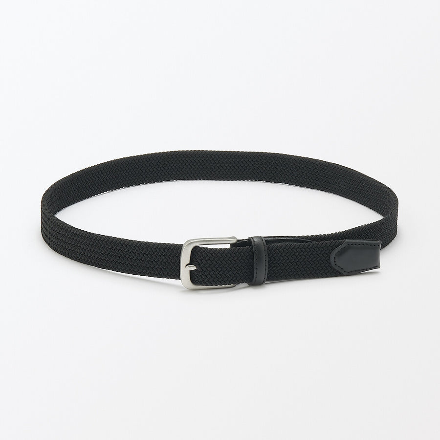 Adjustable stretch custom positioning belt Black