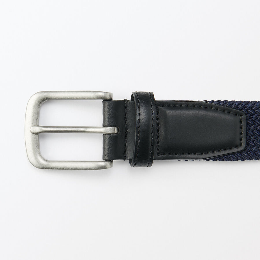 Adjustable stretch custom positioning belt Black