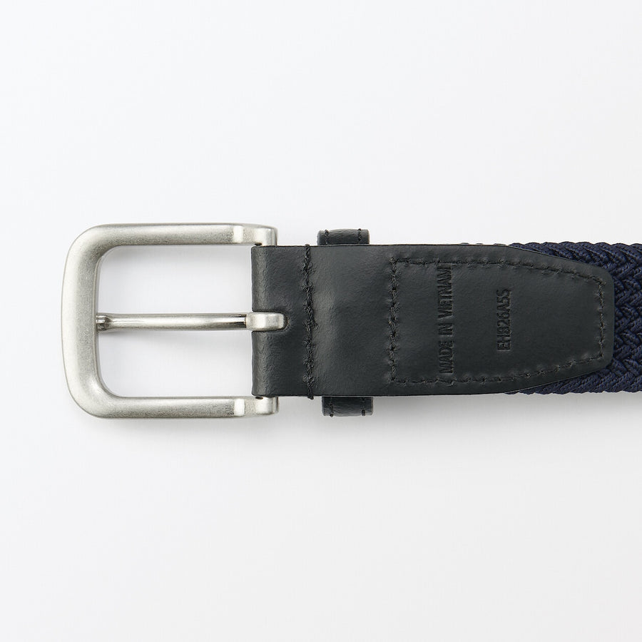 Adjustable stretch custom positioning belt Black