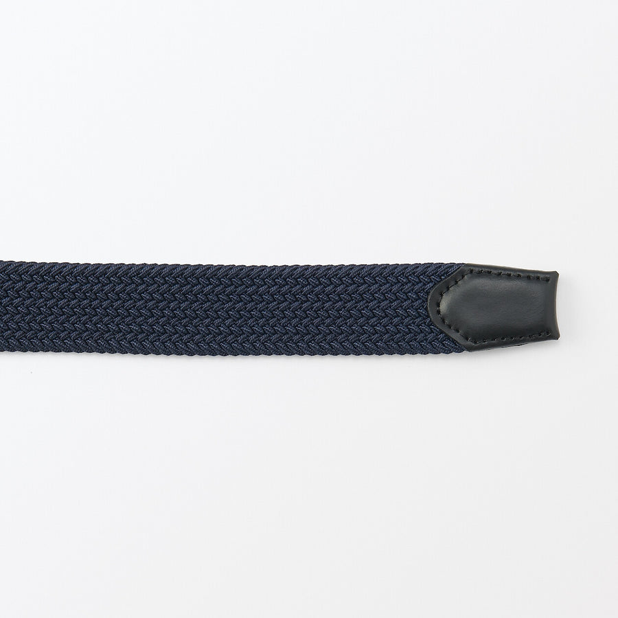 Adjustable stretch custom positioning belt Black
