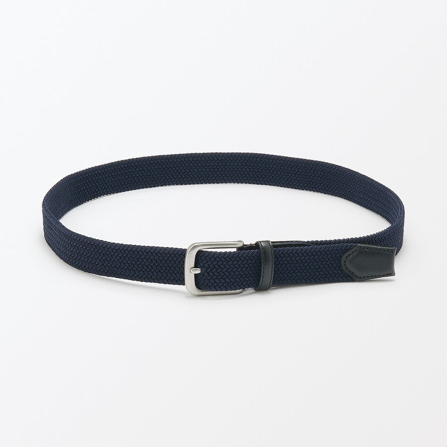 Adjustable stretch custom positioning belt Black