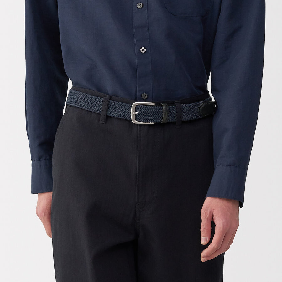 Adjustable stretch custom positioning belt Black