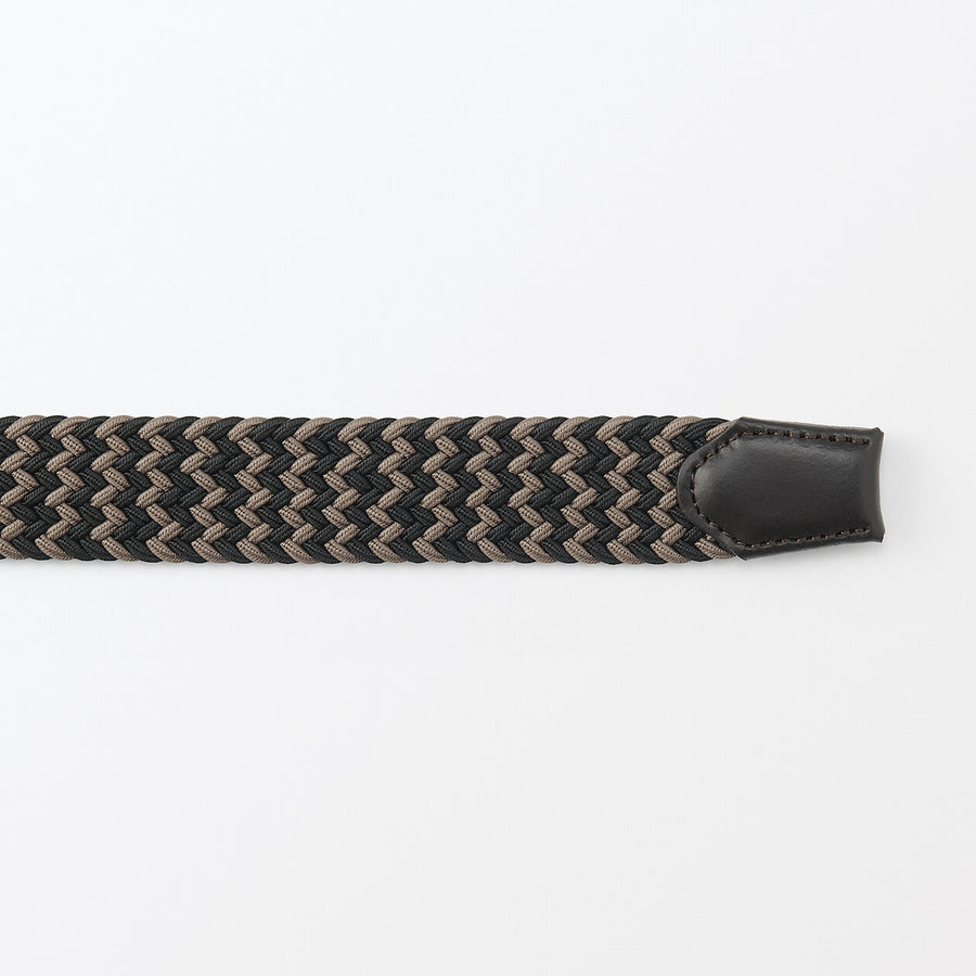 Adjustable stretch custom positioning belt Black