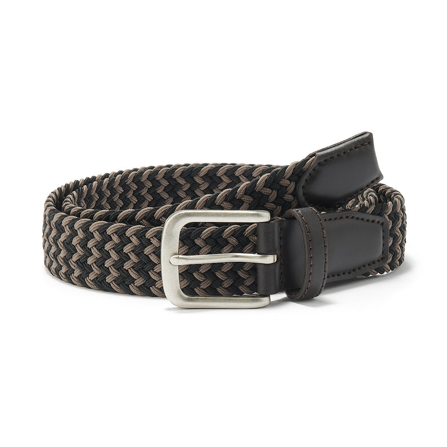 Adjustable stretch custom positioning belt Black