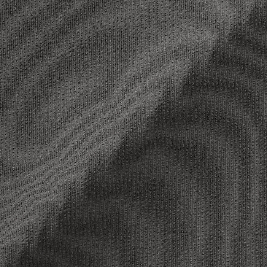 W's Breathable seersucker tapered pants Dark greyXS