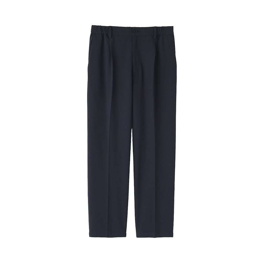 W's Breathable seersucker tapered pants Dark greyXS