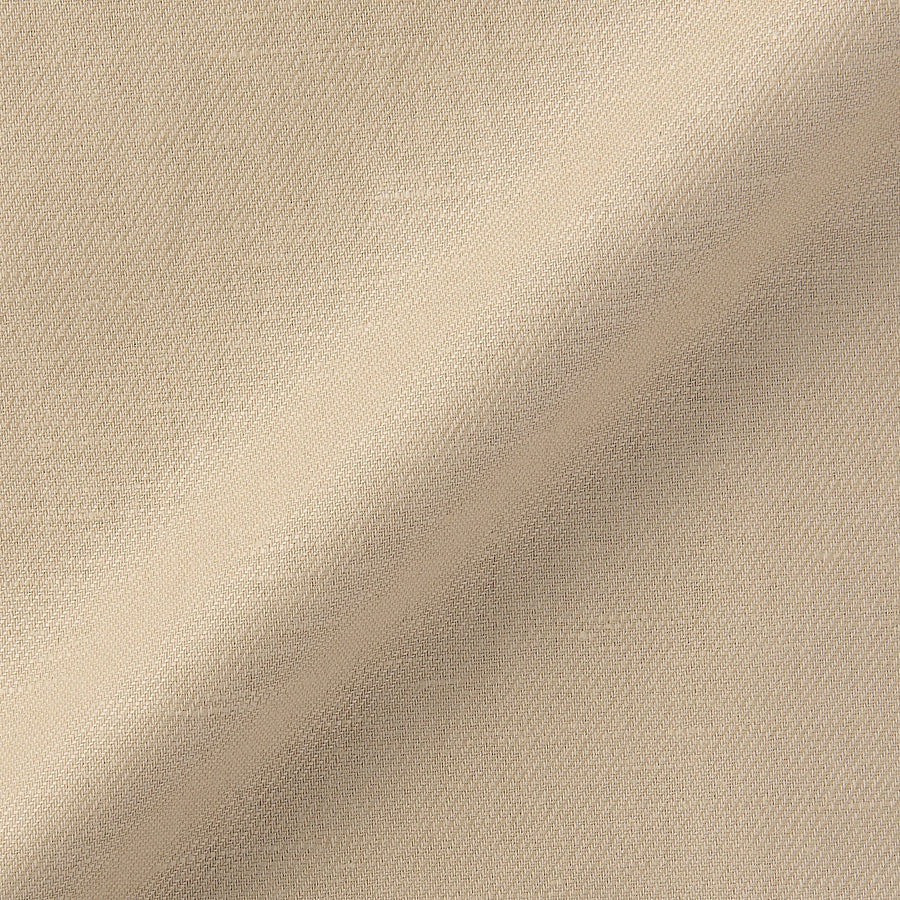 M's Hemp blend twill darted straight pants BlackXS
