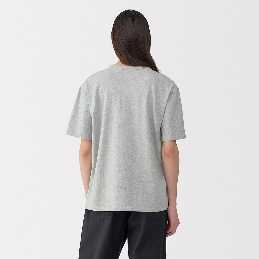 M's knitted by traditional method crewneck SS T-shirtWhiteS