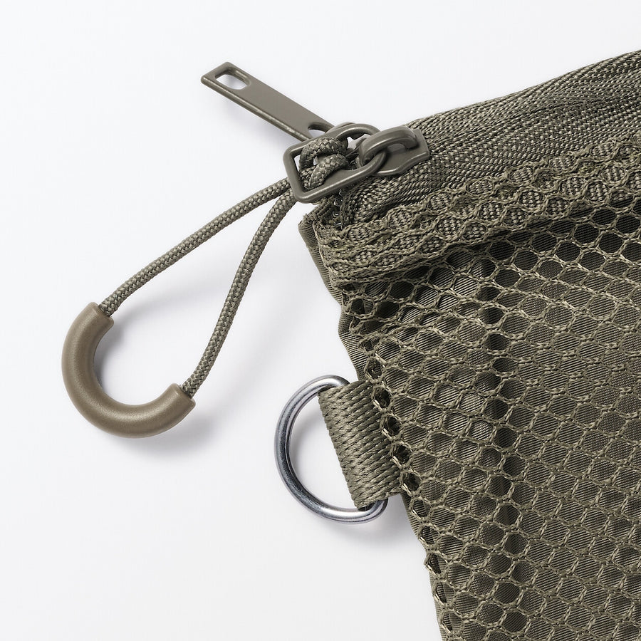 Compact Two-Zipper Travel Pouch