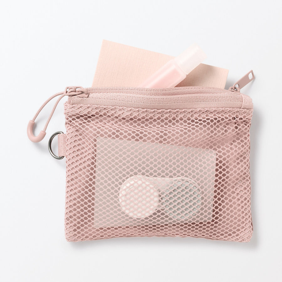 Compact Two-Zipper Travel Pouch