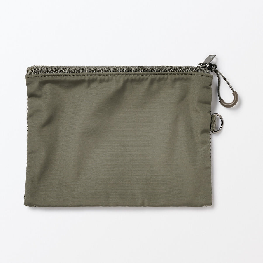 Compact Two-Zipper Travel Pouch