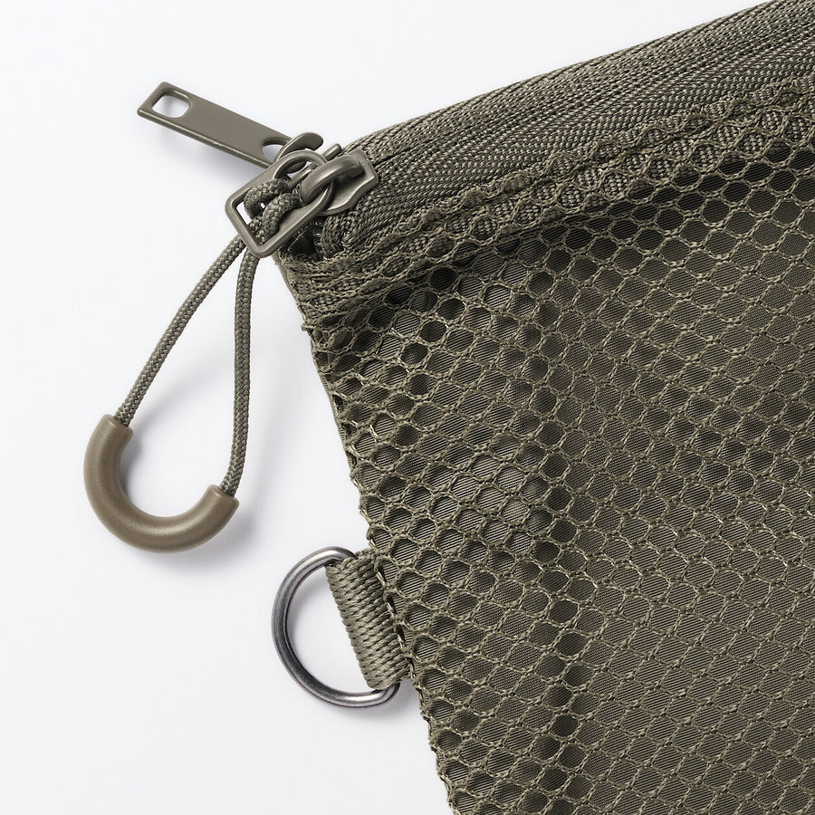 Compact Two-Zipper Travel Pouch