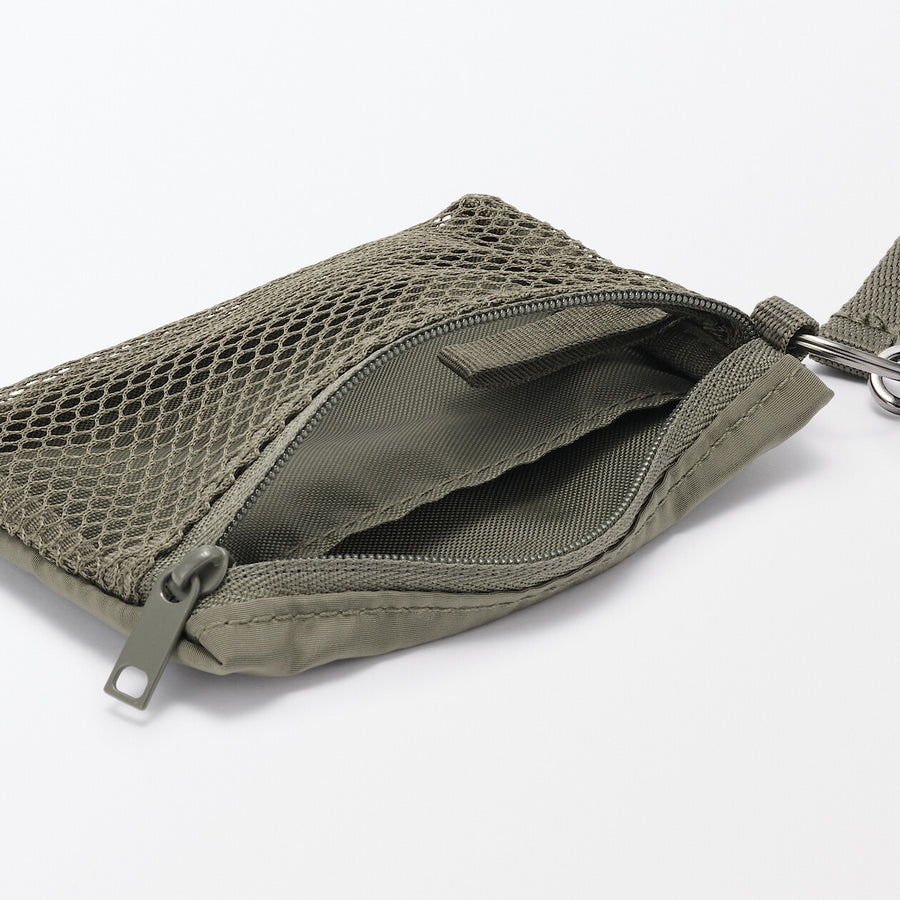 Mesh Card Holder with Strap