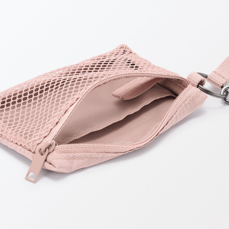 Mesh Card Holder with Strap